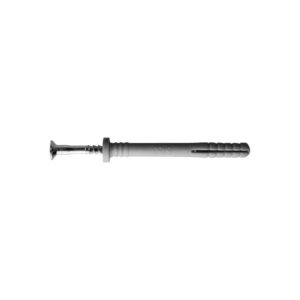 THS F - Nylon Hammerscrews BZP Round Flat Head